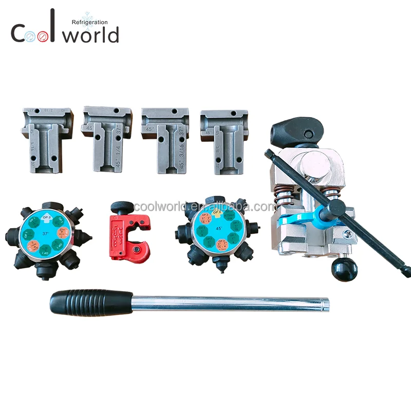 Professional Heavy Duty Turret Brake Line Flare Tool For Stainless