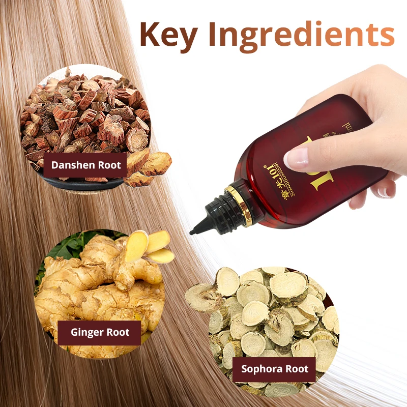 
 Высокое качество травяные ингредиенты натуральный Уход за волосами против выпадения волос сыворотка  