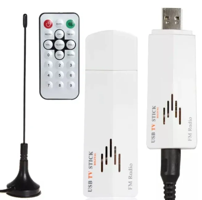 USB TV Tuner Stick for Analog Signals - Compatible with Windows/Mac/Laptop