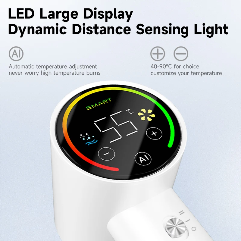 Parlux Smart Dynamic Distance Sensing Rechargeable Professional BLDC Motor Salon Hair Dryer Revair Blow Straightener