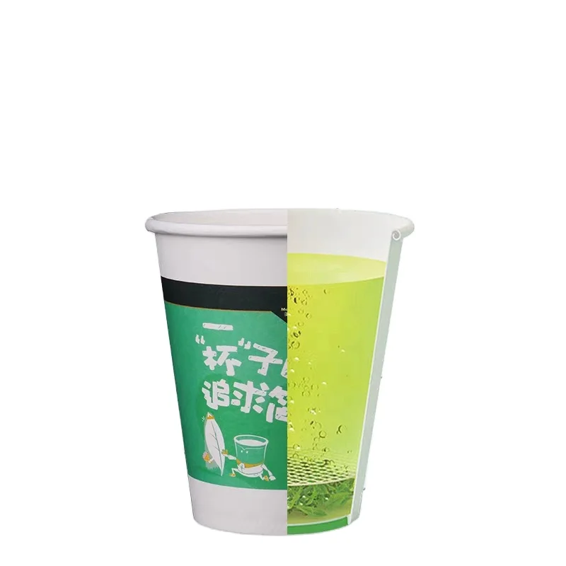 Customized Packing Easy Tea in Cup Jasmine Green Tea Single/Double Wall  Cup Instant Tea for Healthy