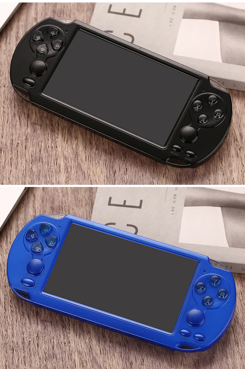 X9-S Portable Retro Handheld Game Console Portable 5.1-inch Video children's Games Player With Camera Mp4 Player Support TF Card