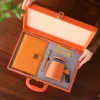 Ensemble quatre pièces-Orange