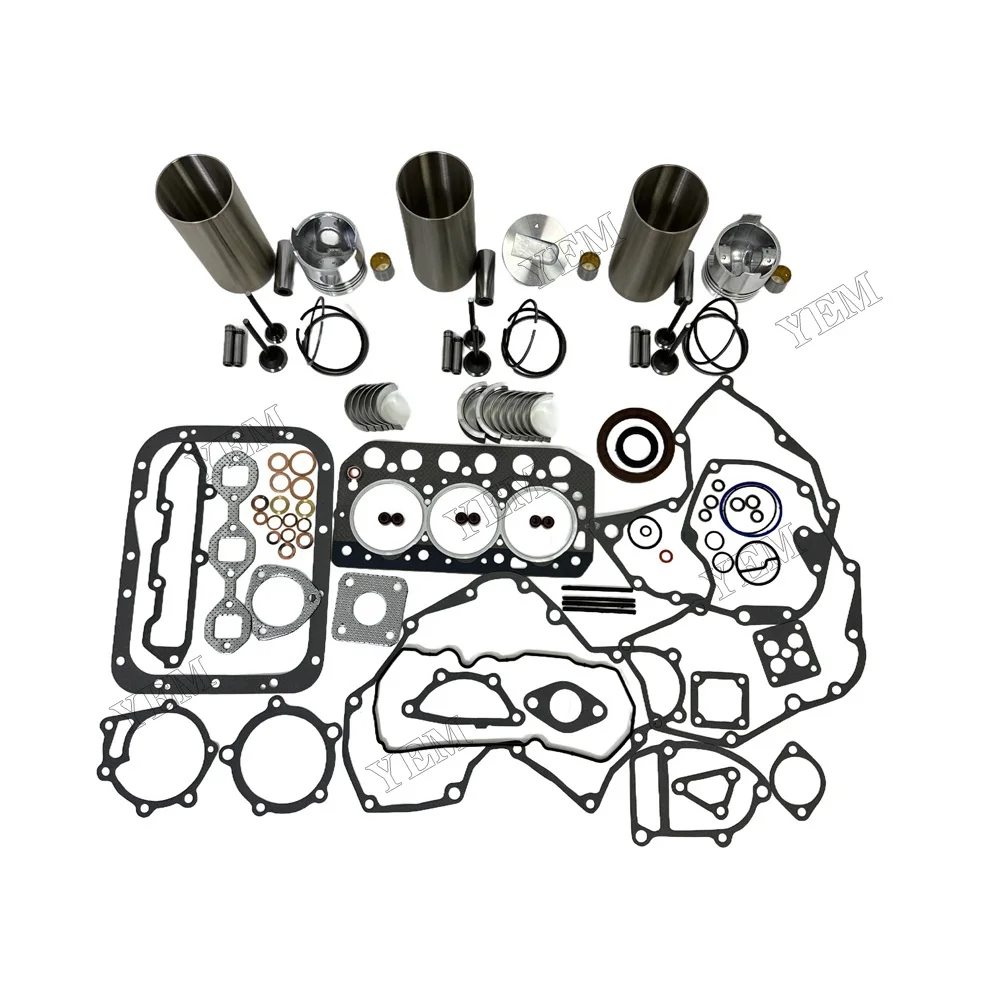 Overhaul Kit With Valves Fit for Mitsubishi S3L Engine 5
