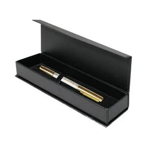 42pcs Empty Black Ballpoint Pen Gift Boxes Cushion Jewelry Display Case for Pen Collection Birthday Souvenir Business Gifting