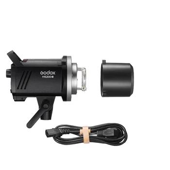 Godox MS200V Professional 2.4G Built-in Wireless Receiver Lightweight Bowens Mount Photography Studio Flash Light Box
