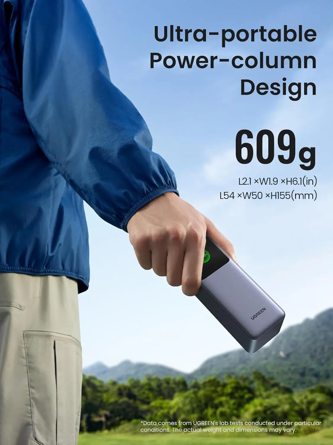 UGREEN Nexode Power Bank 25000mAh 200W Laptop Charger - Fast