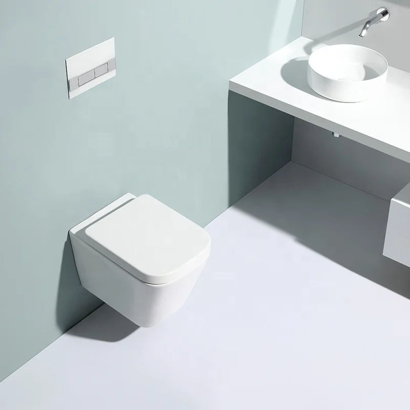 Sustainable ceramic floating toilet