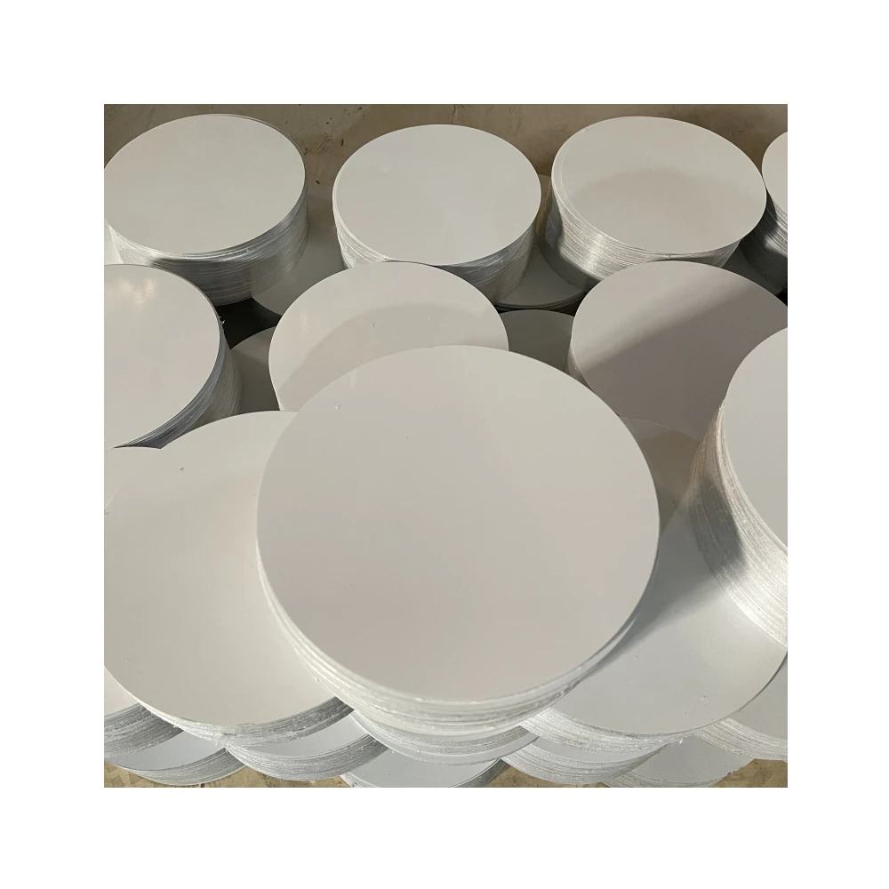 Muka 100 stuks 5 cm ronde sublimatie blanco aluminium platen