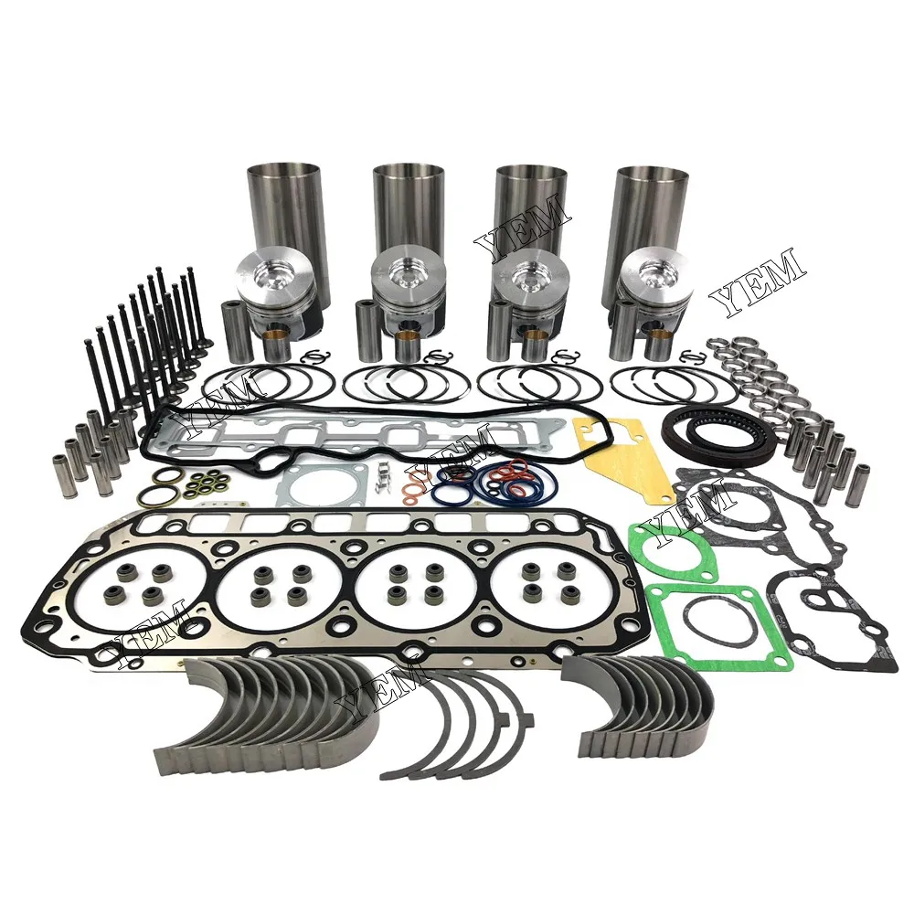 For Yanmar 4TNV98 Rebuild Overhaul Kit Engine Parts