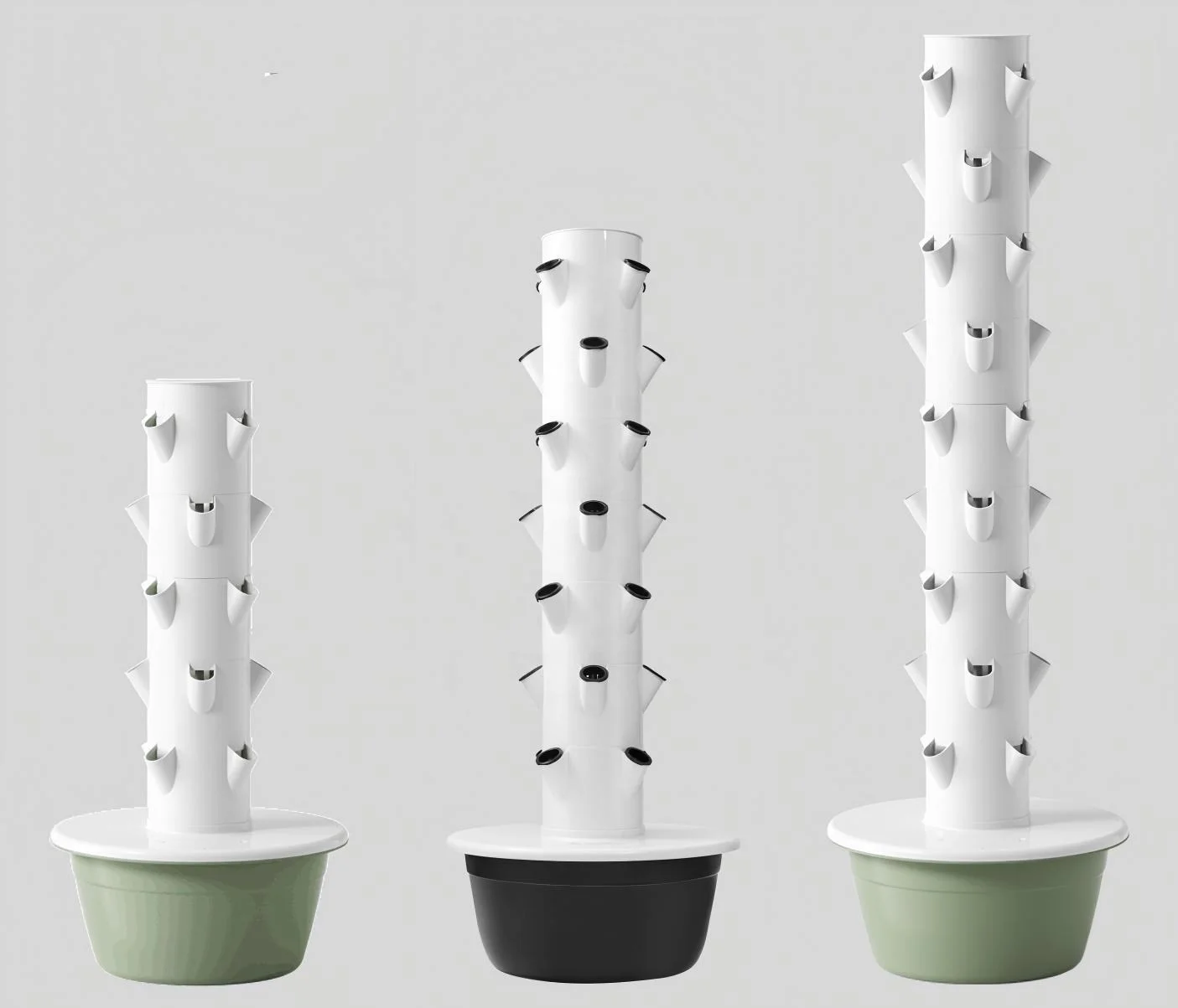 Agricultural Greenhouses Vertical Farming Aeroponics System Hydroponic Grow Tower Garden Vertical Hydroponic System