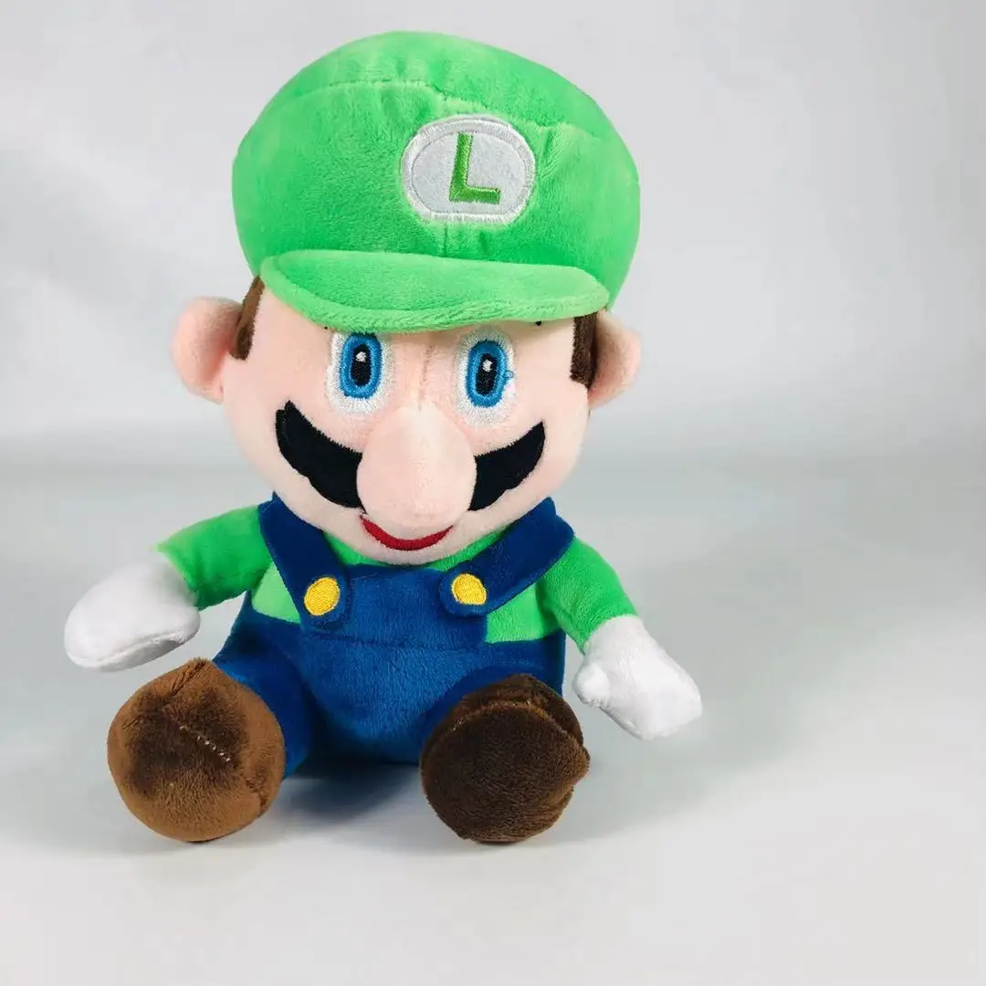 25cm Mario Bros Luigi Stuffed Animals Plush Doll Toy - Buy Mario Plush ...