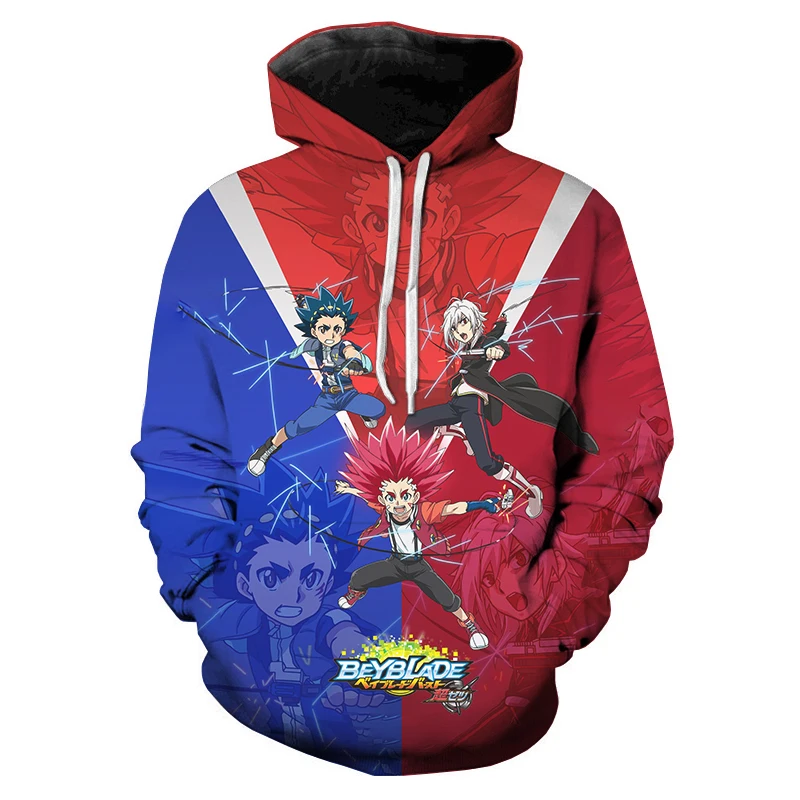 Beyblade Anime Hoodie High Quality Hoodie Hooded Gift New 