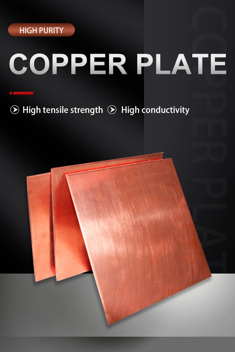 thumbnail image 2 of Sourcing Map 2-Pack Pure Copper Sheets – 2x2 Inch, 24 Gauge (0.5mm) Thickness, C1100/T2 Copper For Crafting, Jewelry, Repairs (Rose Gold) 2 of 9