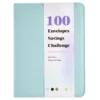 Étui bleu avec sac à fermeture éclair A5-100 jours