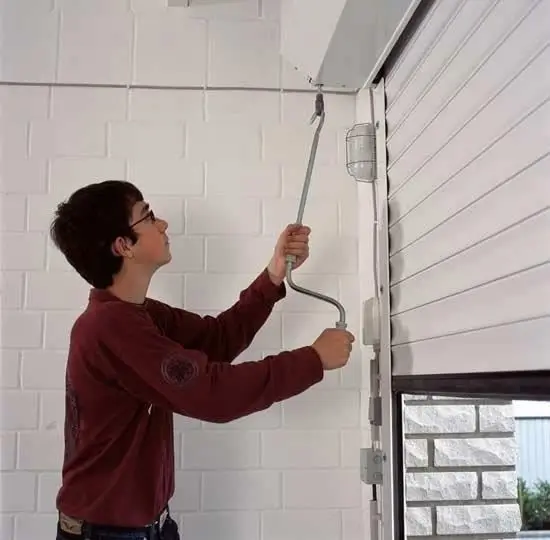 Crank Handle Control Roller Shutters for  Doors and windows