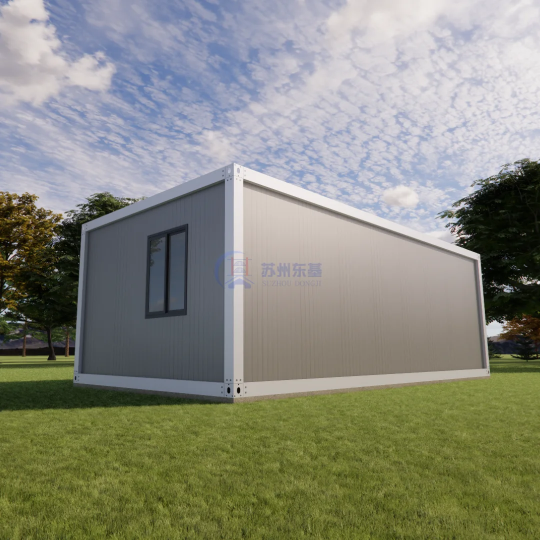 منزل حاويات معياري هيكل فولاذي - مبنى جاهز مسطح يمكن نقله للمكتب/المنزل، كاسا كونتينيدور دي أوفيسينا