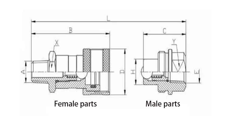 Jual Quick Coupler Model Enerpac 3/8 Npt 700bar Di Seller Bena Store - Foto 14