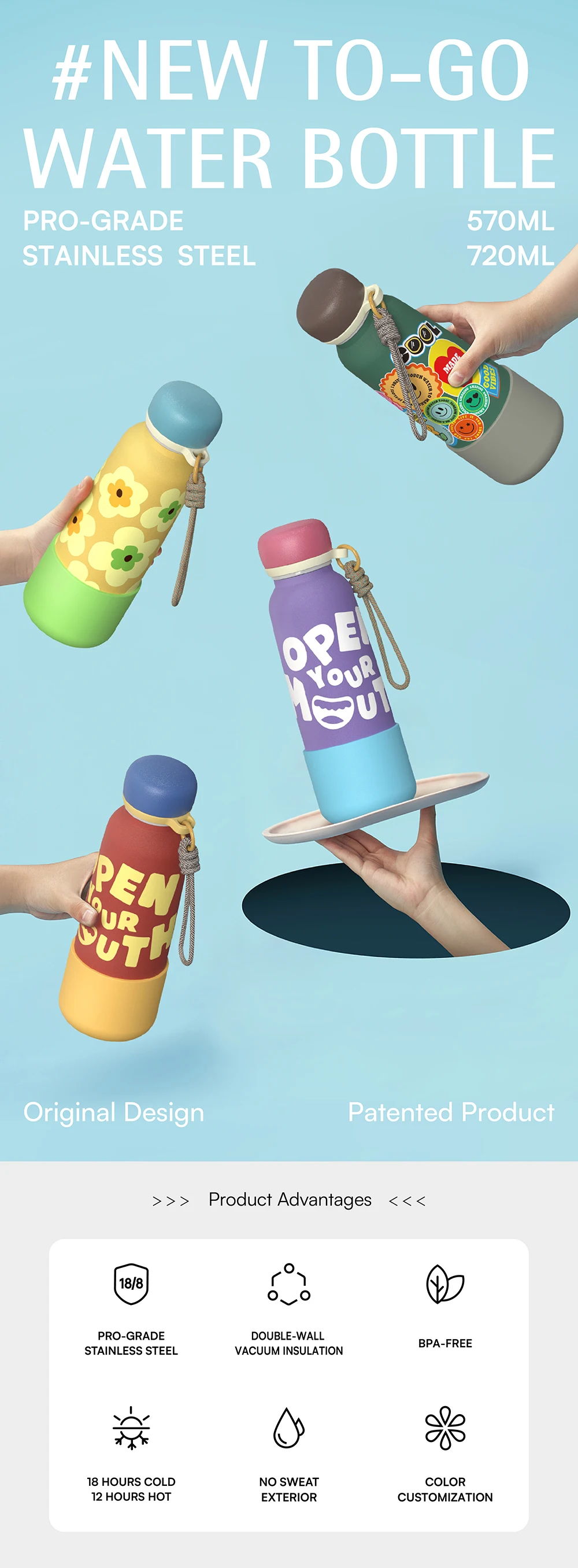 KOLINK Sport Bottle Color Lineup