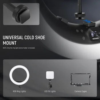 NEEWER SP-09 2.56"-3.74" 360° Flexible Phone Holder detail image