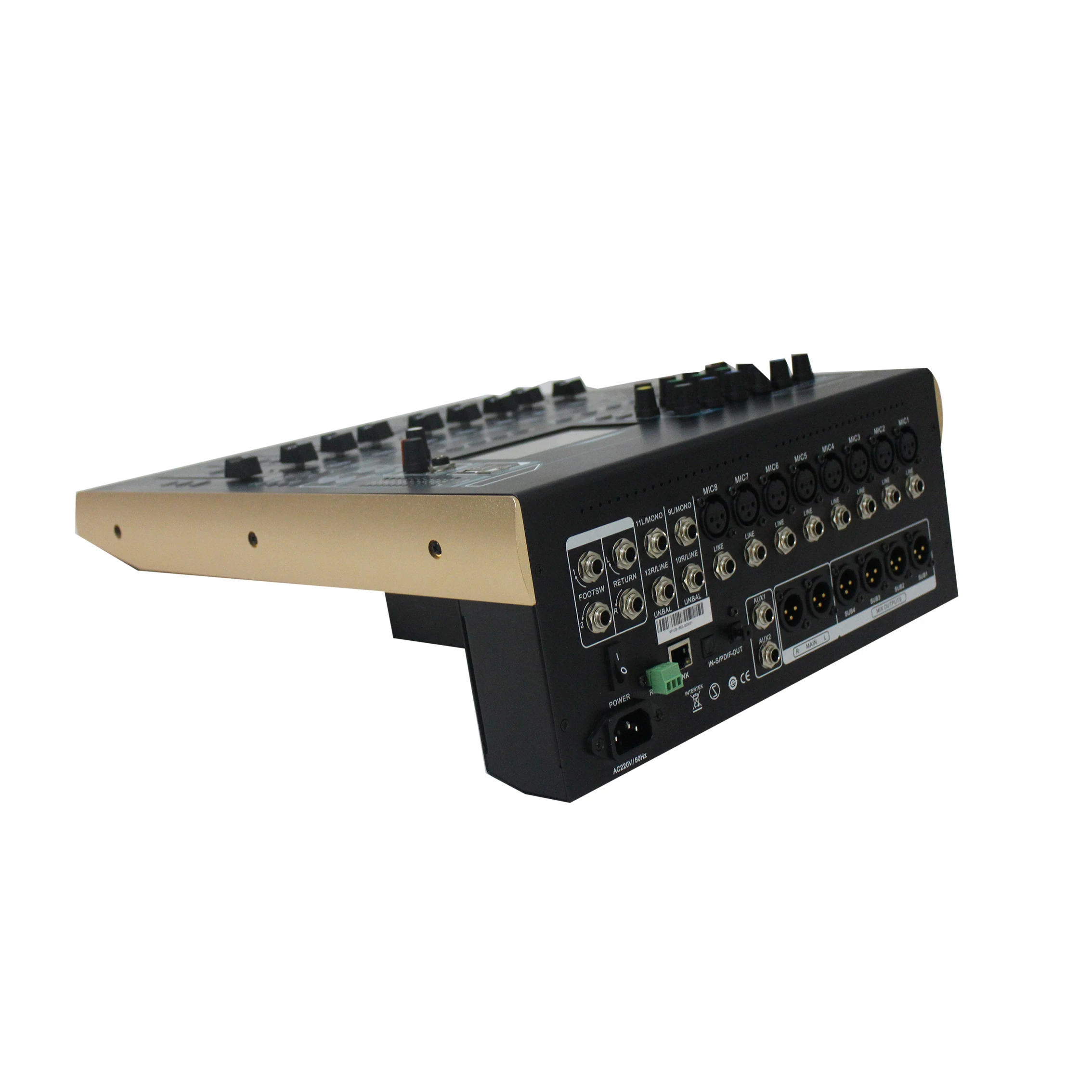 12 Channel Professional Digital Mixing Console With Motorized Faders