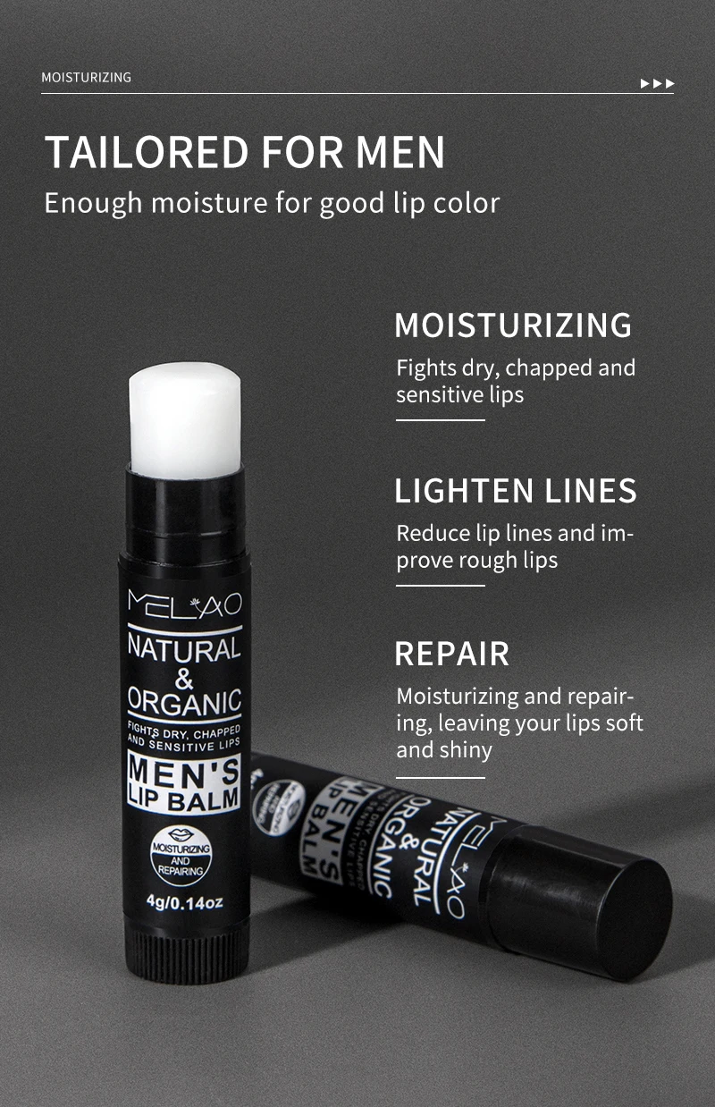 Personalized Lip Balm Peppermint Men Lip Balm Chapstick Hydrating Spf ...