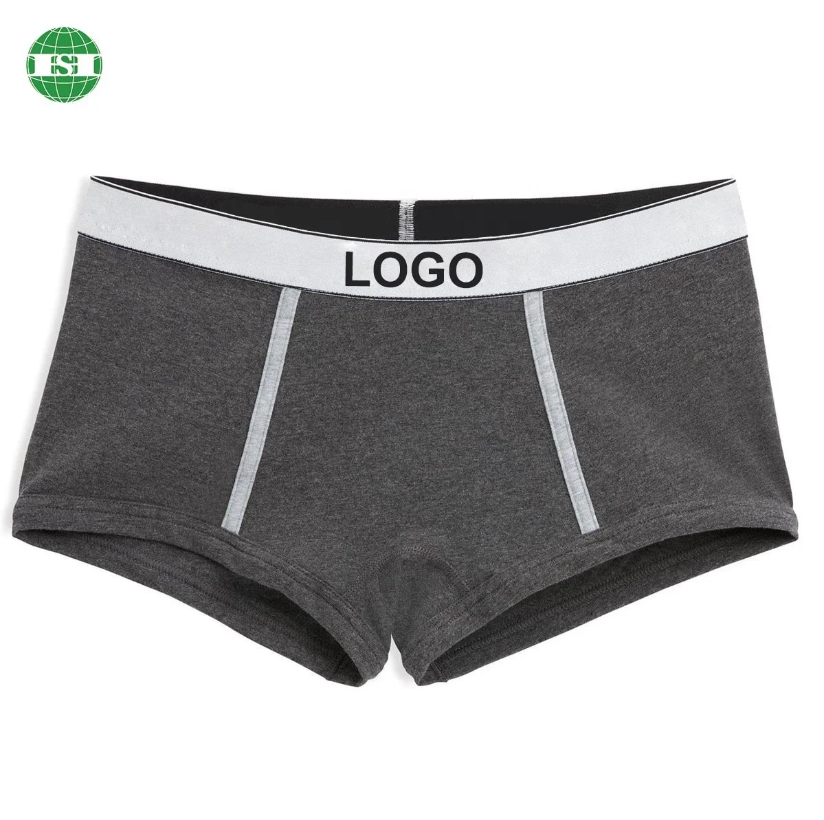custom brand name ladies boy shorts