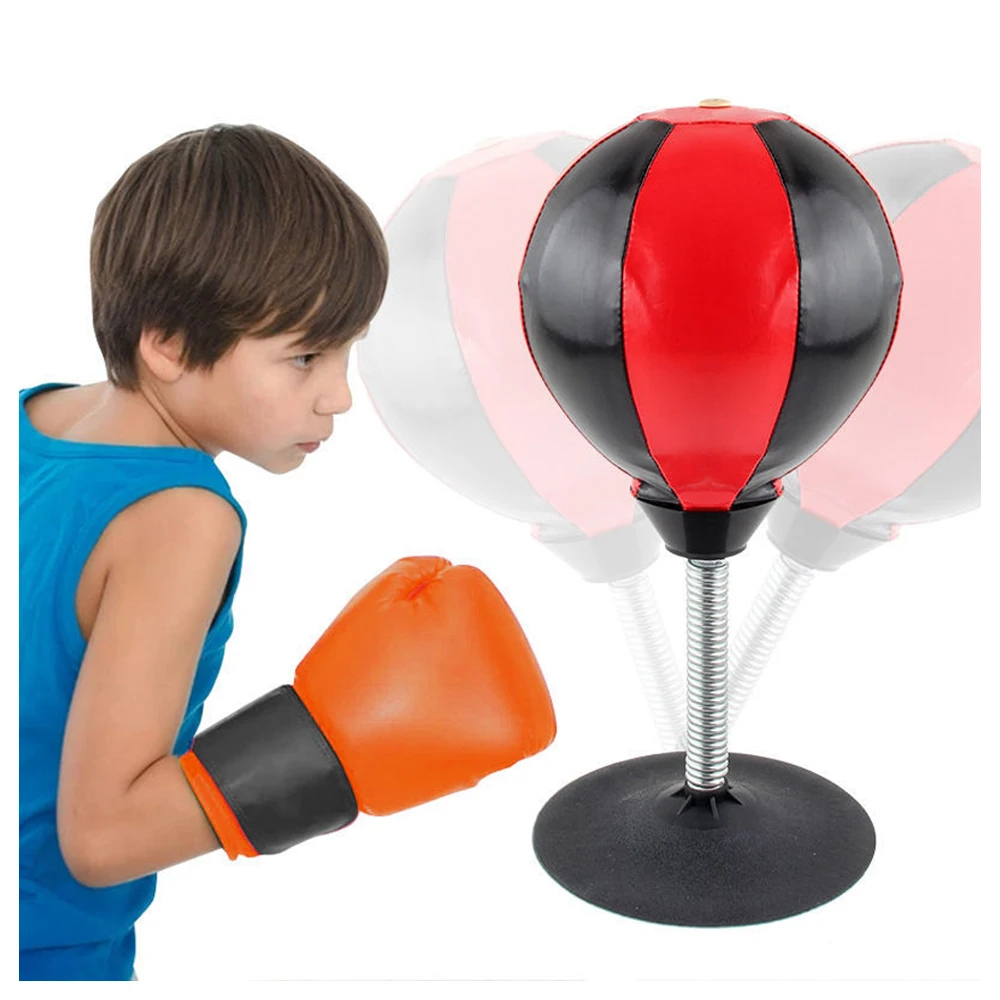 stress buster desktop punching ball