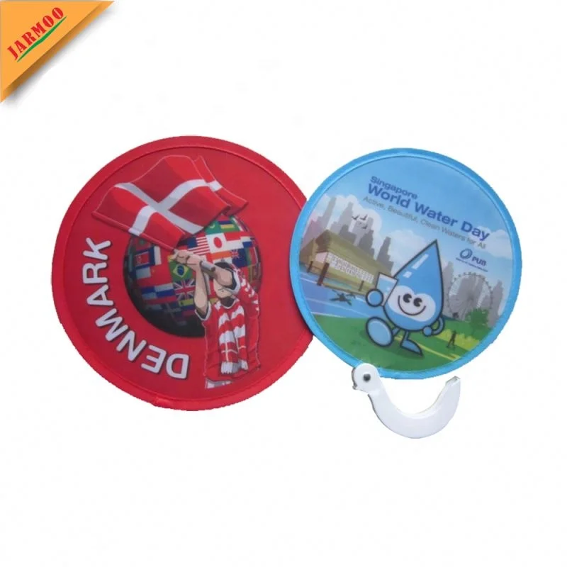 
Рекламный Дешевый Складной Летающий диск с принтом 