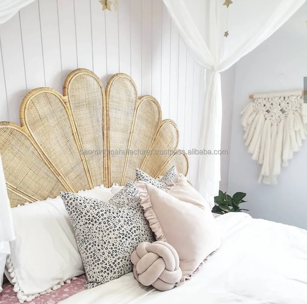 Handmade Natural Rattan Cane Bed Headboard From Vietnam Buy Rattan