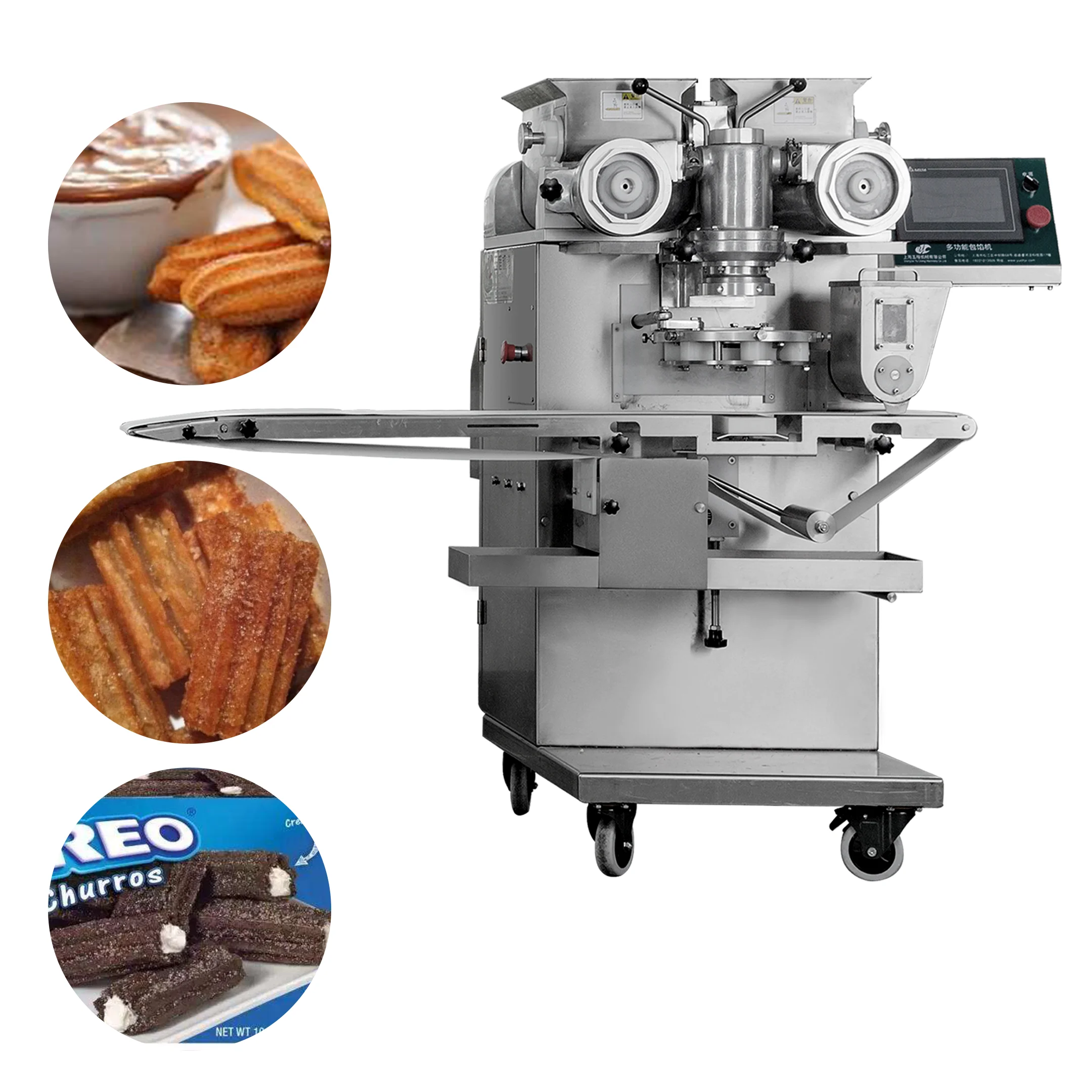 2022 linie de producție a echipamentelor churros din fabrică mașină automată de fabricare/incrustare a churros