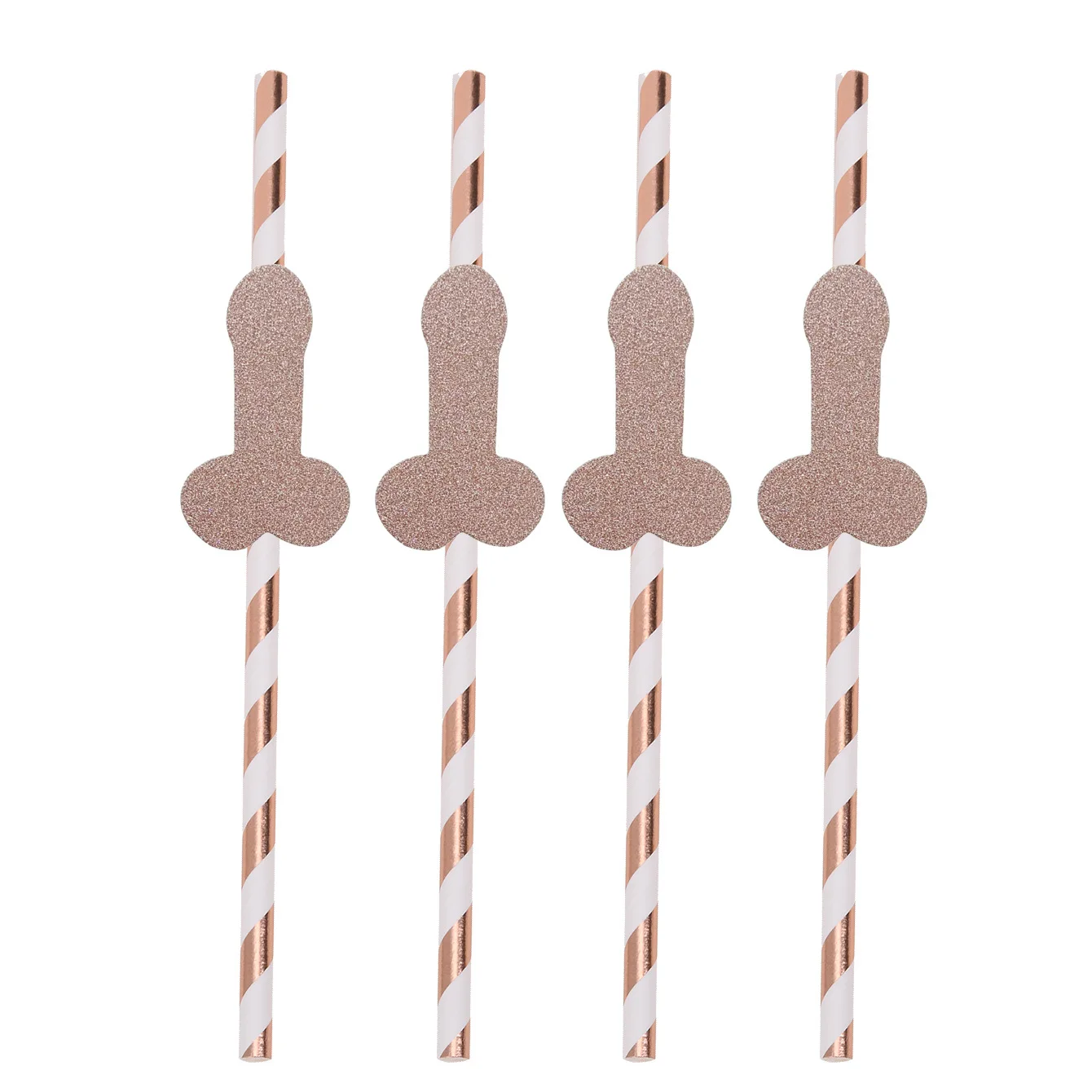 Nicro New Design Penis Shade Bride Tribe Creative Gifts Hen Party Supplies Funny Colorful Straw Bachelorette Party Decoration