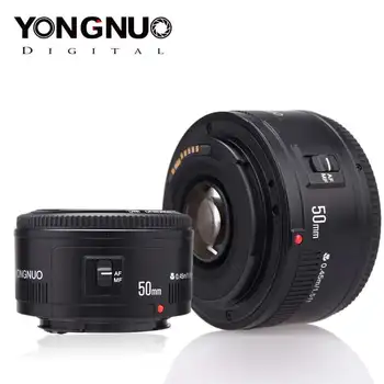 YONGNUO 50mm Lens YN50mm F1.8 Camera Lens EF 50mm for  Aperture Lenses for EOS DSLR 700D 750D 800D 5D Mark II IV 10D 1300D detail image