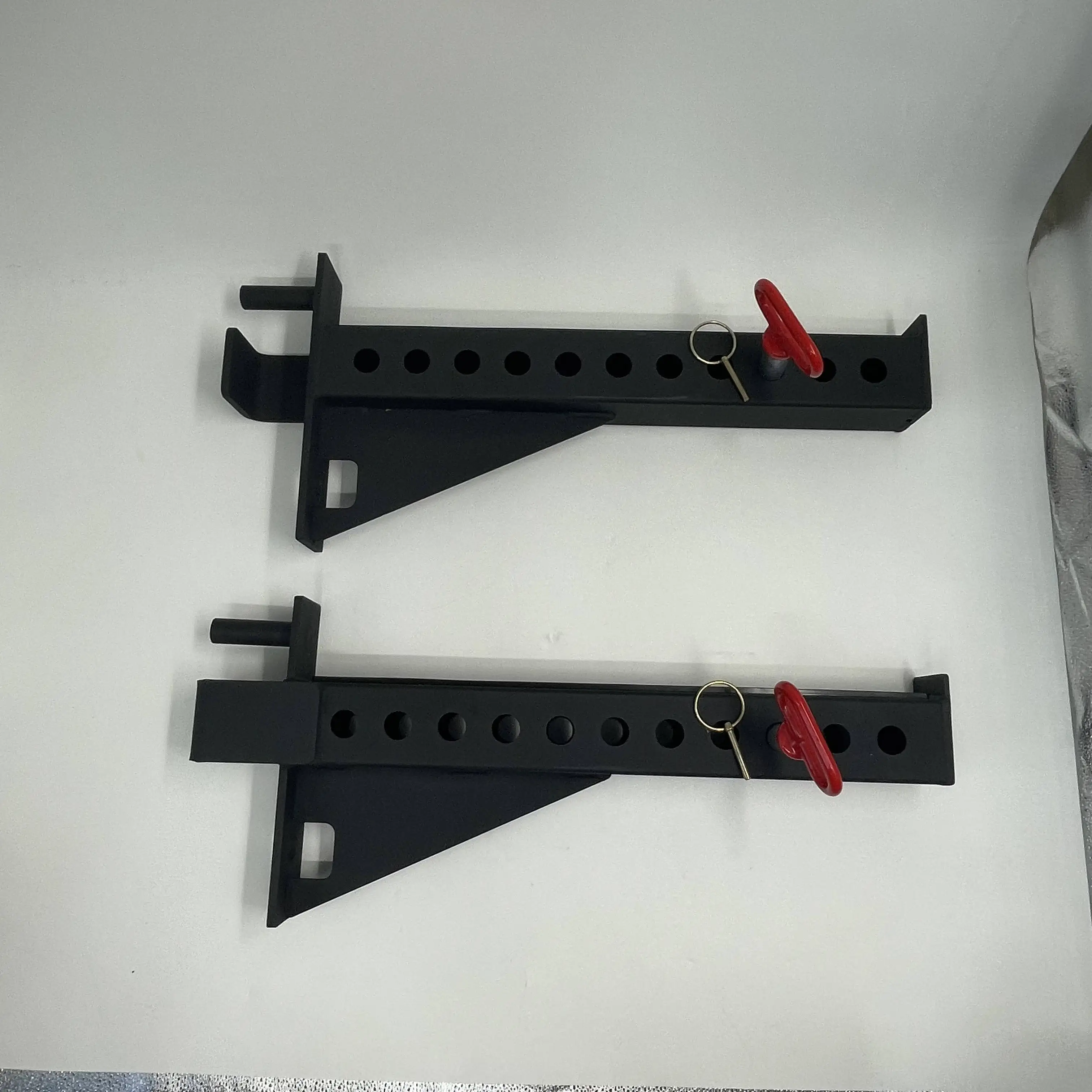 ジムアクセサリーパワーラックバーベルホルダー安全スポッター