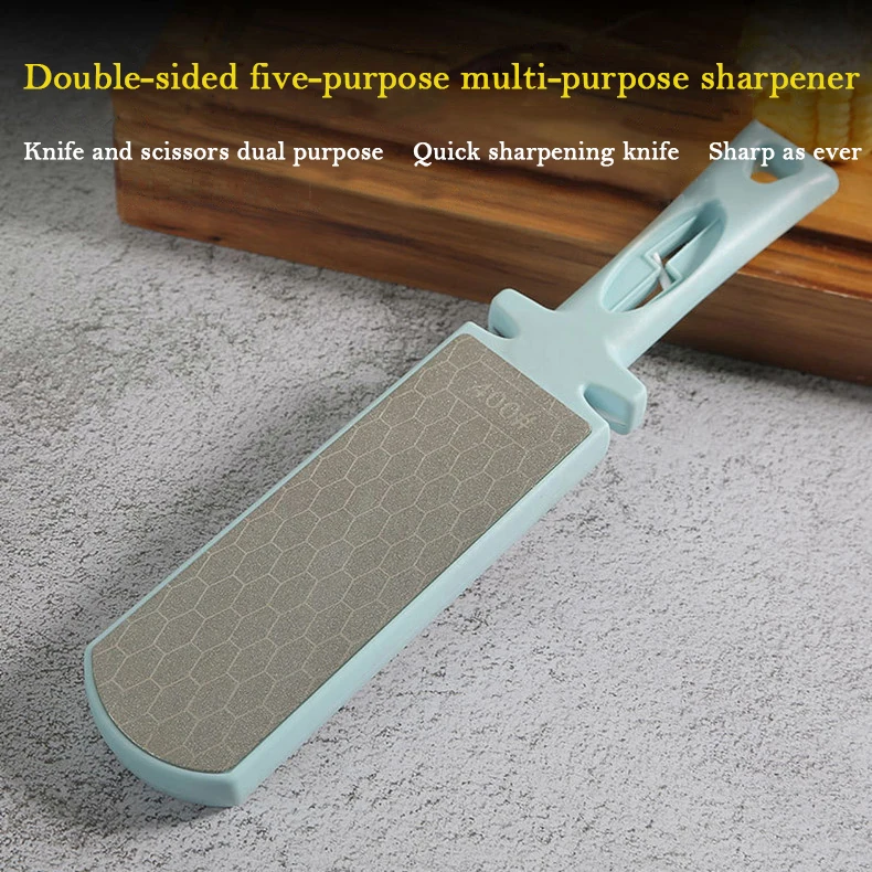 Xituo Double Sided Knife Sharpener Sharp Knives Portable Multifunctional Sharpening Kitchen Knife Scissors Kitchen Utility Tool Buy Sharpener Sharpening Stick Sharpening Stone Suitable For Kitchen Knives Scissors Chef S Knives Kitchen Knives Fruit