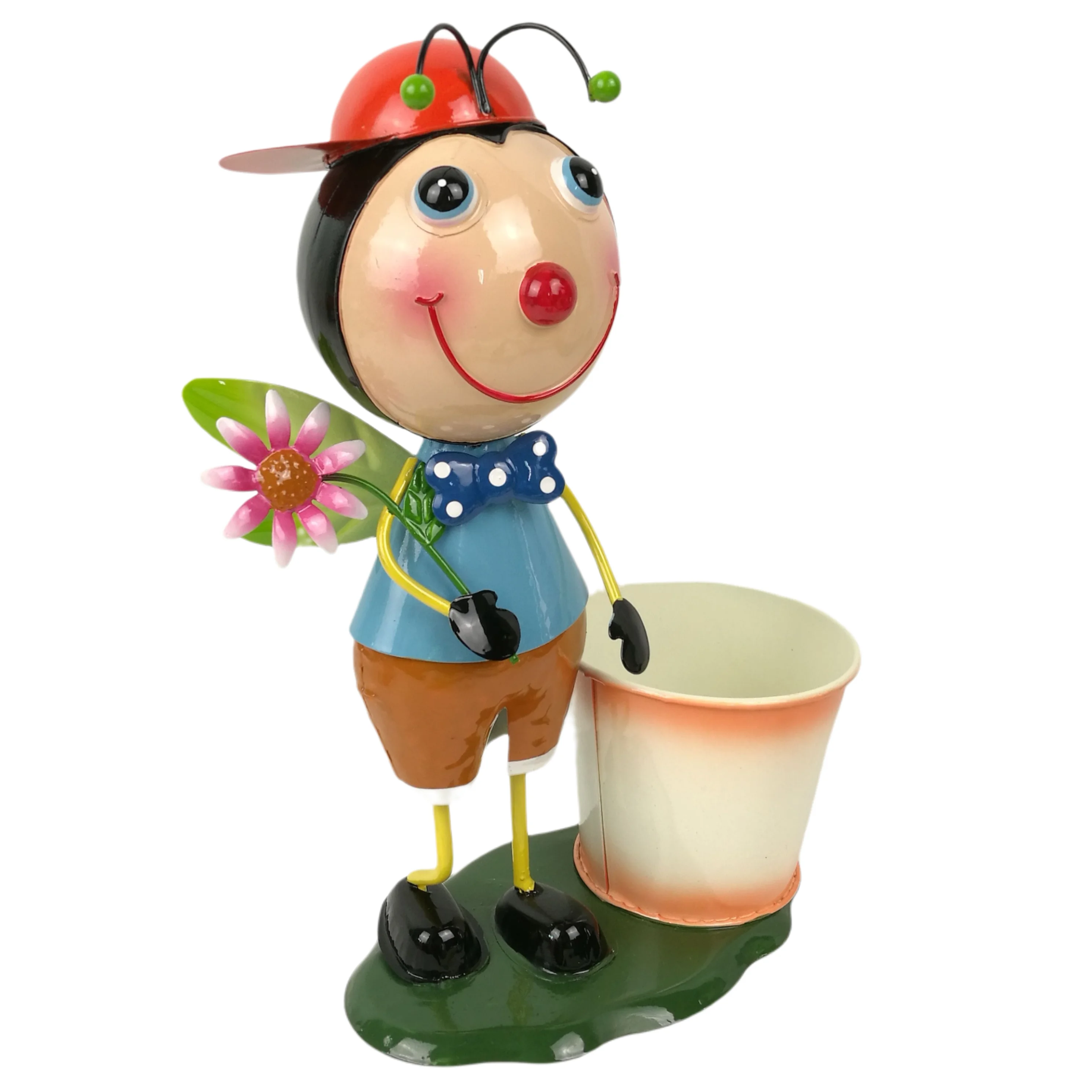 Newark metal doll flower pot  planters for indoor plants