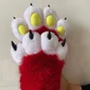 Cuscinetto per unghie rosso-giallo