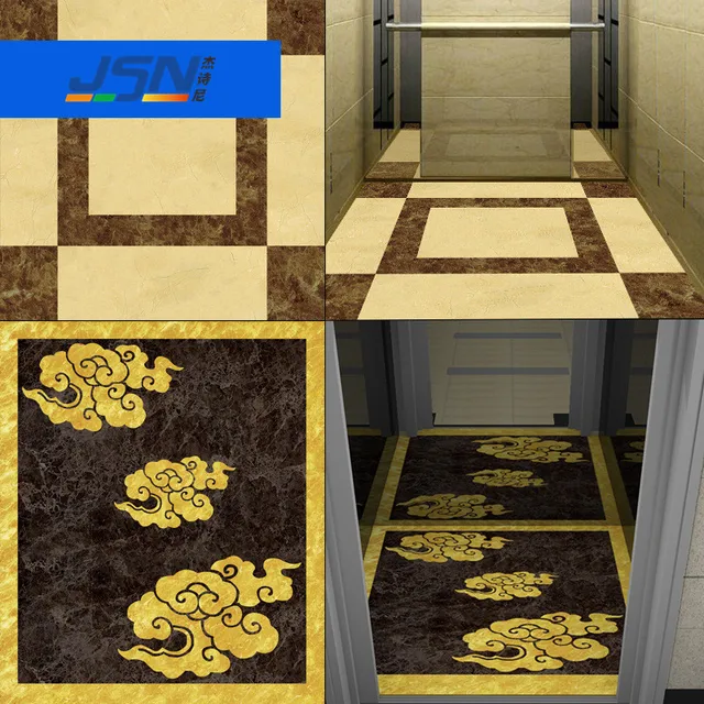 New Arrival Customized Rubber Elevator Floor Mats Wholesale Durable Elevator Flooring Mat PVC Mat