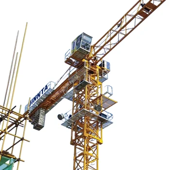 New and Original 60m QTZ80(C6010-6) in bangladesh JINNTA 6T tower crane  80KN m
