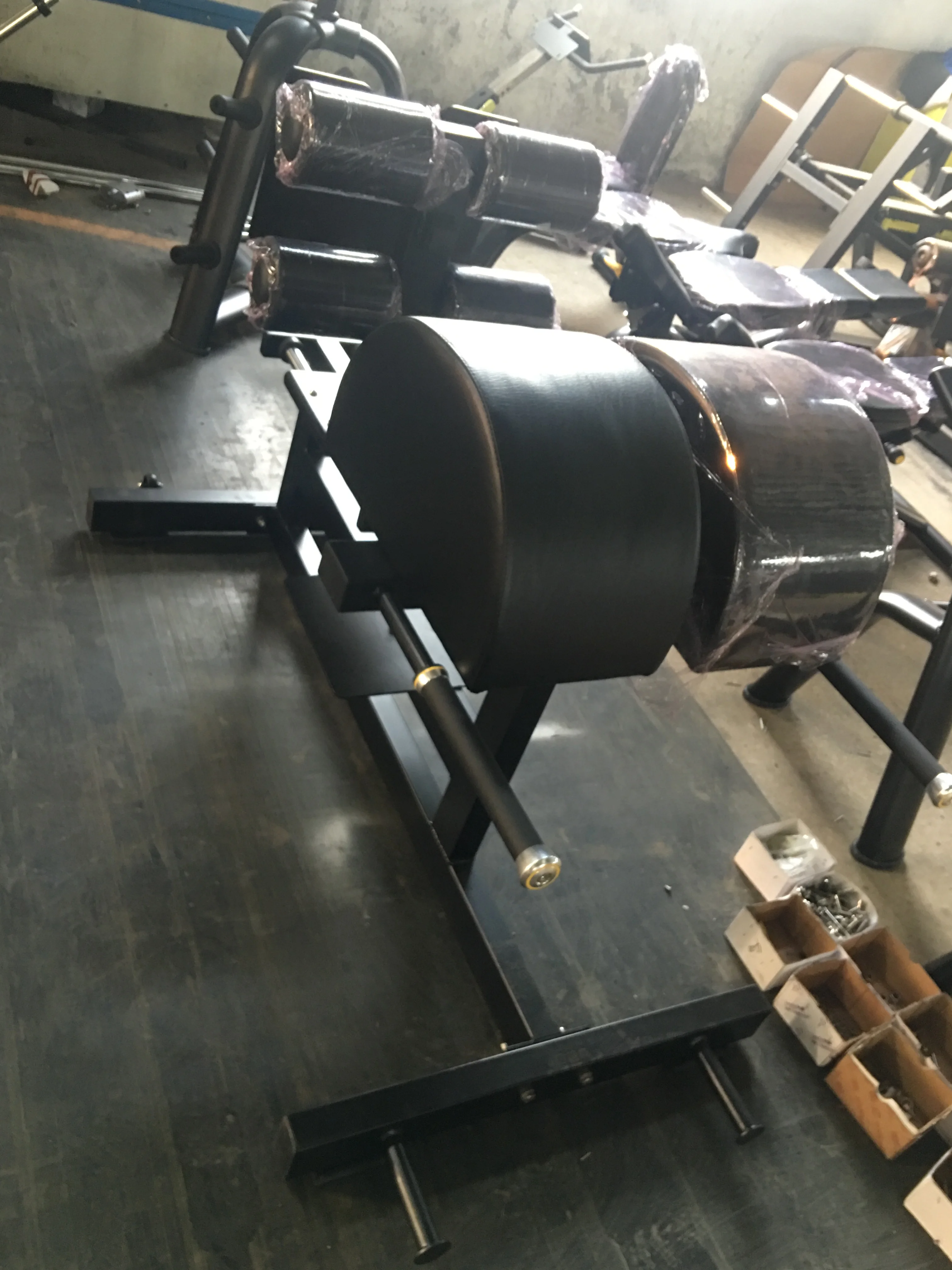 Muscle up Strength Training Gym Machine Glute Ham Developer Commercial Cross Fit Glute Ham Raise Developer Bench  for Sale