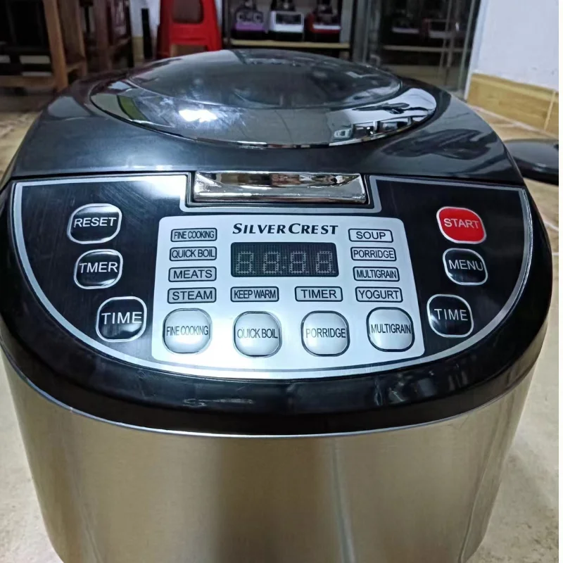 Fast Delivery Kitchen Portable Multi Purpose Smart Digital 5l Silver Crest Automatic Electric Rice Cookers