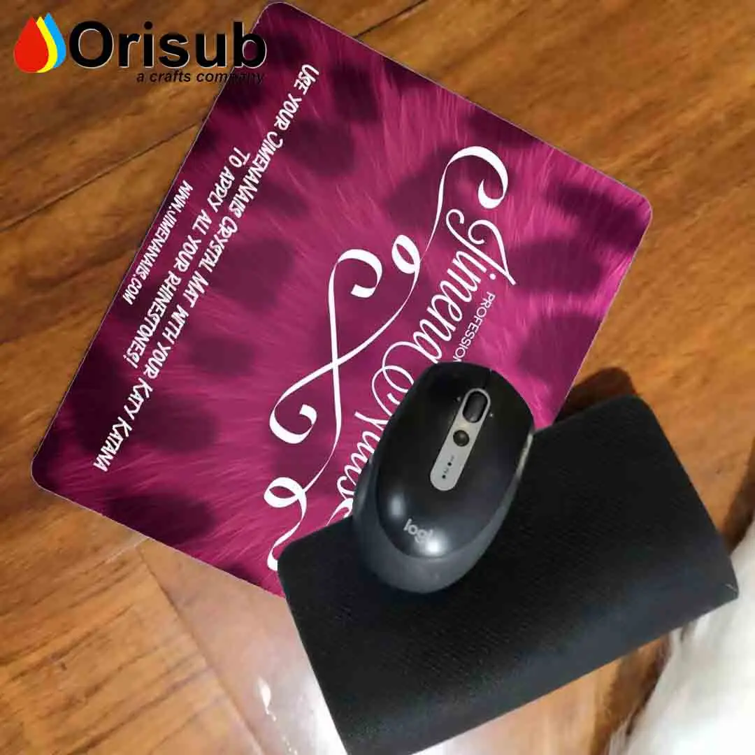 Diy Rectangular Blanks White Plain Mouse Pads Sublimation Printing ...