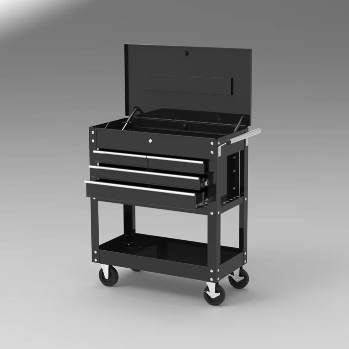Factory Direct Heavy Duty Garage Combination Tool Drawer Cabinet Trolley for Workshop Storage