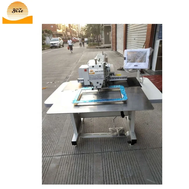 Electric Clothing Pattern Making Automatic Computer Control Programmable Leather Pattern Bag Backpack Dog Collar Sewing Machine