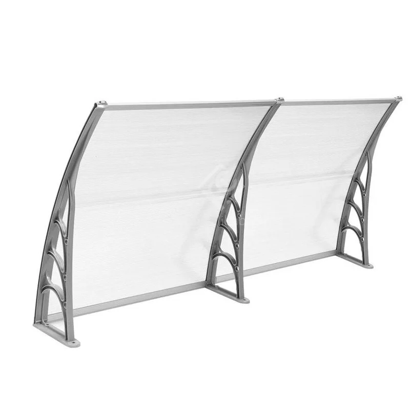Transparent Polycarbonate Window Awning,front Door Canopy,window Shades Aluminum Bracket
