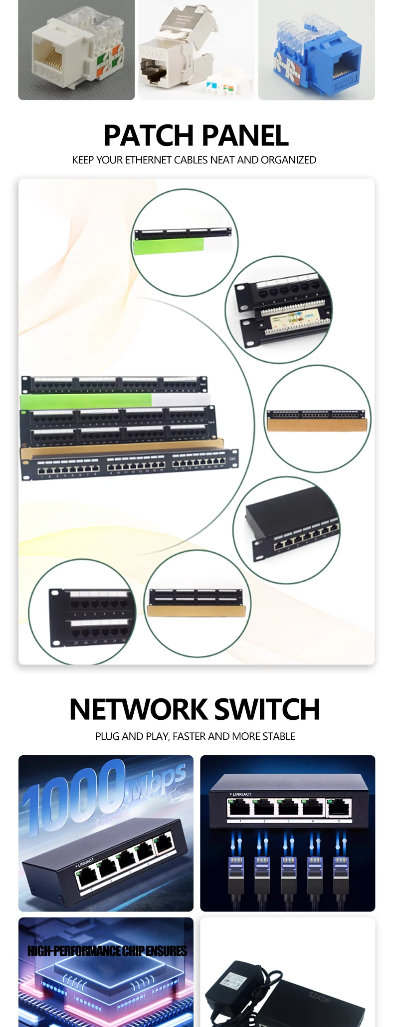 Wholesale SSTP Shielded 8P8C RJ45 Cat6 Cat6A Cat8 Modular Plug Waterproof Network Connector Accessories