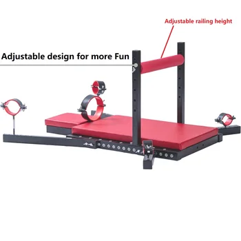 Thrusting Dildo Sex Chair - Adjustable BDSM Furniture with Legs Spreader &  Handcuffs for Couples & SM Play