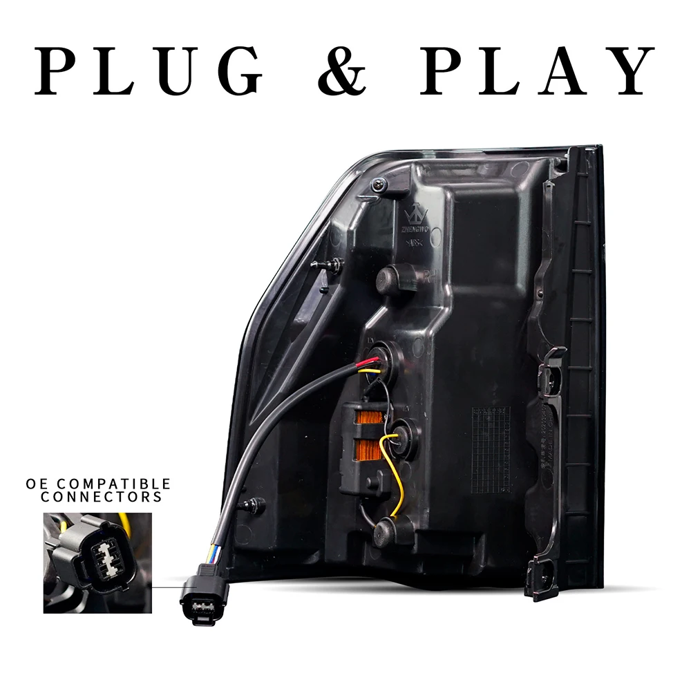 Pair Of Car Tail Light Assembly For Mitsubishi Pajero 20062018 Led