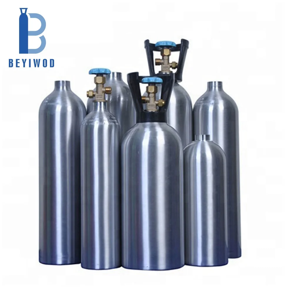 EU Beverage 2,5LB 5LB 10LB 15LB 20LB Bottes de réservoir en aluminium pour le CO2