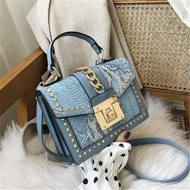 snakeskin designer handbags